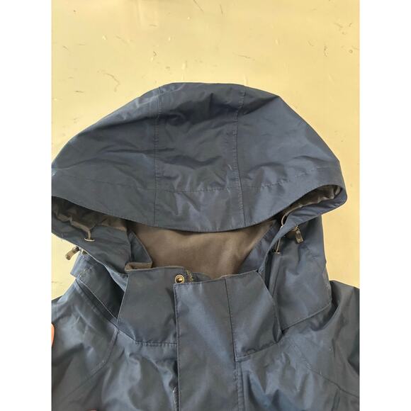 Eddie Bauer sz M mens weatheredge rain jacket river blue/grey outdoors gorpcore - Picture 4 of 13